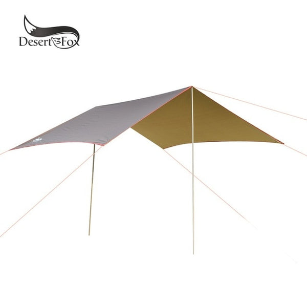 fox camp tarp Desert&Fox Waterproof Outdoor Awning Hammock Tarp Rain Fly Lightweight – MyHappyOutdoors